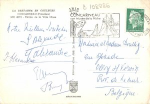 B108986 France Concarneau Entree de la Ville Close Anchor