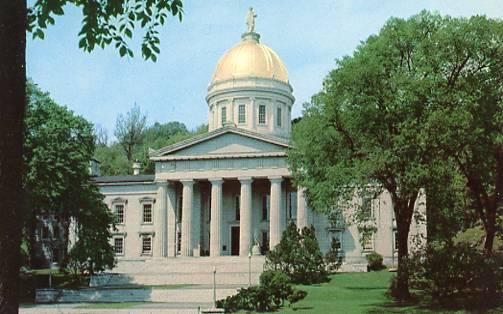 VT - Montpelier. Capitol Building