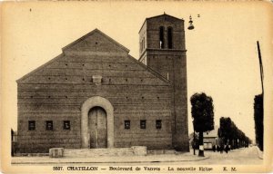 CPA CHATILLON Boulevard de Vanves - La Nouvelle Eglise (1322966)