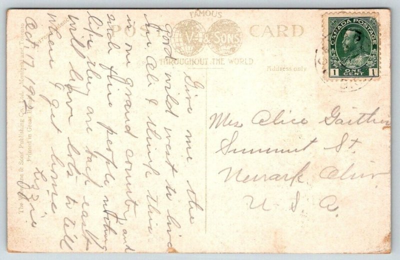 Vancouver  British Columbia  Canada  Flume    Postcard