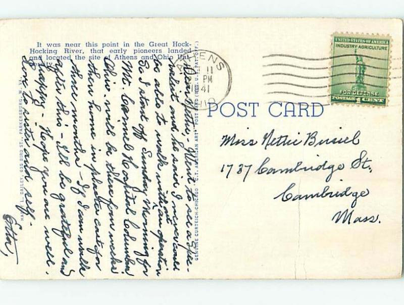 Linen BRIDGE SCENE Athens Ohio OH H8776