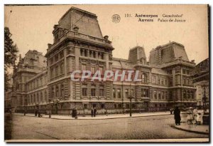 Belgie Belgium Antwerp Postcard Old Courthouse