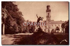 Old Postcard The museum Tarbes Jardin Massey