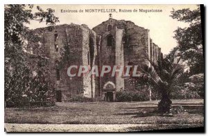 Postcard Ancient Ruins Around Montpellier Maguelonne