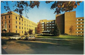 FRAMINGHAM MA Union Hospital Vintage Cars MIDDLESEX COUNTY Photo Postcard