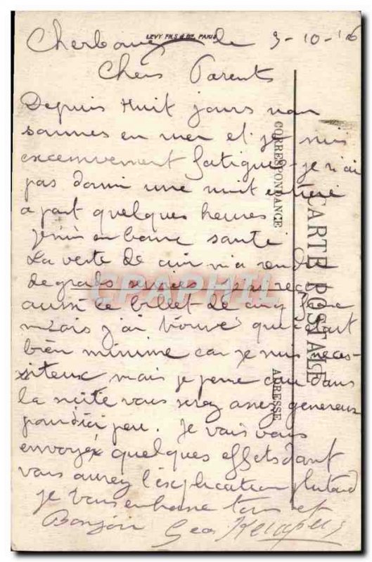 Old Postcard Tourlaville Chateau