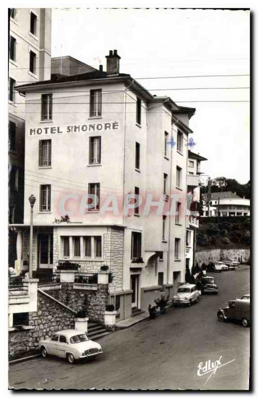 Postcard Old Hotel Saint Honore Rue Sainte and the prolonged Place Reine Astrid