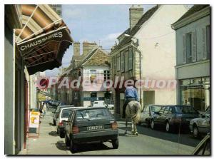 Postcard Modern Nangis (Seine et Marne) Rue du Gl Leclerc