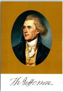 Postcard - Thomas Jefferson By Charles W. Peale - Philadelphia, Pennsylvania