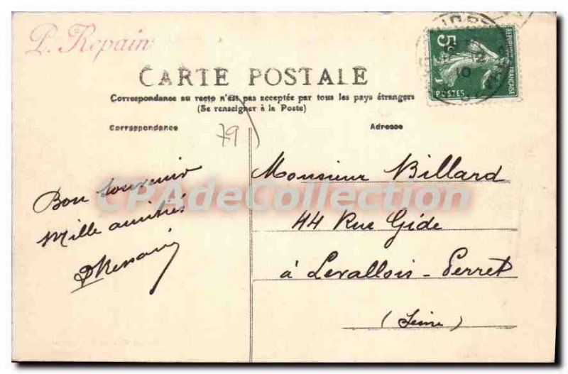 Old Postcard Niort Vue Generale