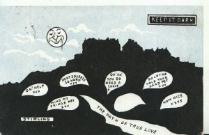 Scotland Postcard - Keep It Dark - Stirlingshire - Ref TZ2493