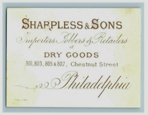 1880s Sharpless & Sons Dry Goods Comical Tiny Children Lot Of 7 P212