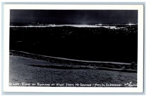 Rainier National Park Washington WA Postcard RPPC Photo Narada Falls Waterfalls