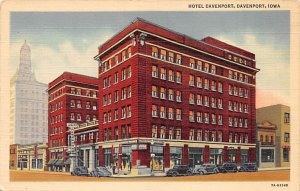 Davenport, Iowa Postcard