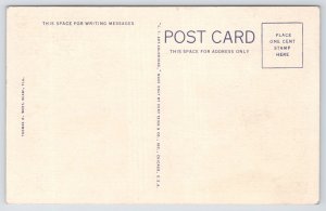 Miami Beach Florida~Hotel Good~Ocean in Background~Linen Postcard