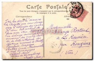 Old Postcard Senlis Occedental Portal De La Cathedrale