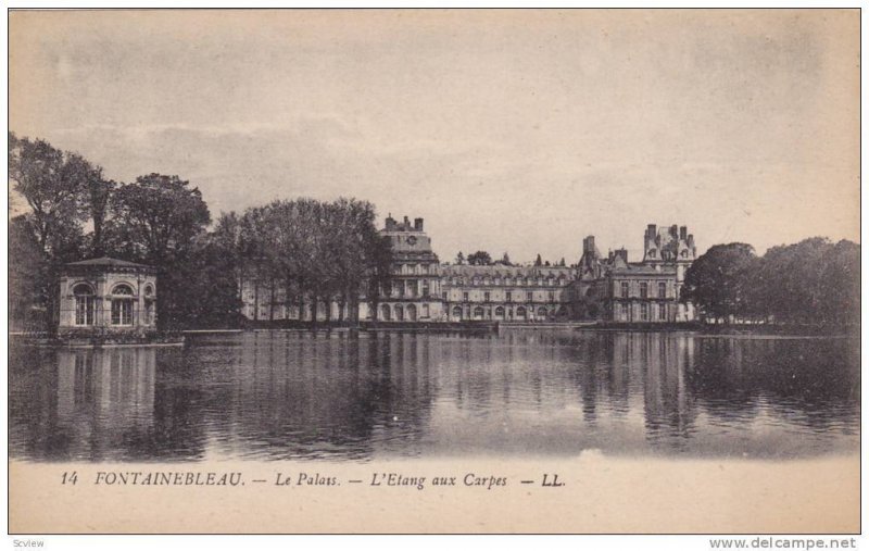 FONTAINEBLEAU, Le Palass, L'Etang aux Carpes, Paris, France, 00-10s