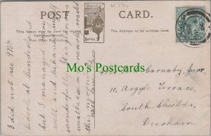 Genealogy Postcard - Carnaby, 10 Argyle Terrace, South Shields, Durham GL342