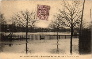 CPA Levallois Perret Inondation BOrds de la Jatte (1311084)