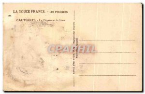 Old Postcard La Douce France Cauterets Peguere And Gave