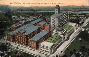 Winona Minn MN Watkins Plant and Admin Bldg Vintage Postcard