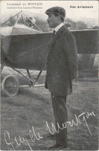 PC PILOTE, AVIATEUR LIEUTANT DE MONTJOU AVIATION (a26782)