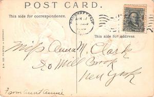 Easter Postcard, Old Vintage Antique Post Card postal used unknown