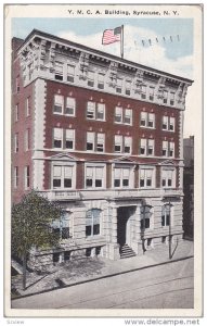 Front view,  Y.M.C.A. Building,  Syracuse,  New York,   PU_1921