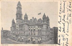 Baltimore Maryland Post Office Birdseye View Antique Postcard K97948