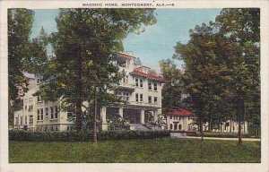 Alabama Montgomery Masonic Home 1937