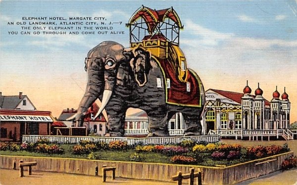 Elephant Hotel, Margate City in Atlantic City, New Jersey