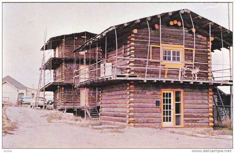 Whitehorse , Y.T. , Canada ,  50-60s Log Cabins