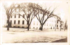 Hertzler Hospital Halstead Kansas #2 RPPC Real Photo postcard