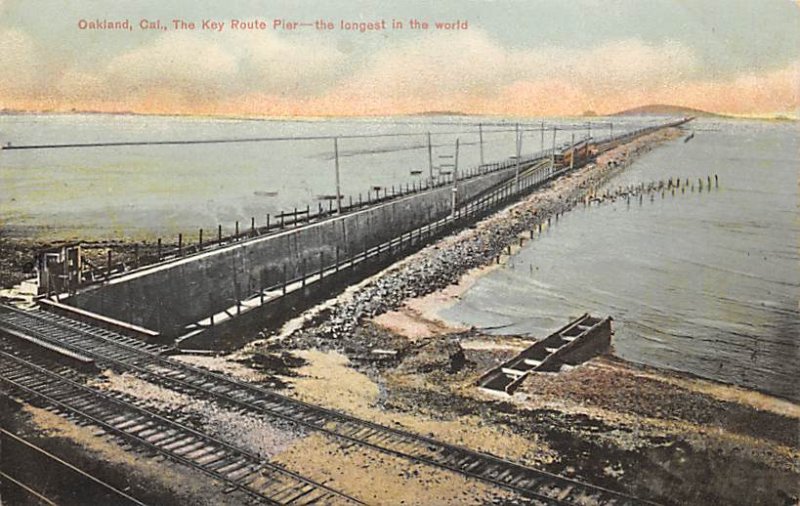 Key Route Pier - longest in the world Oakland CA