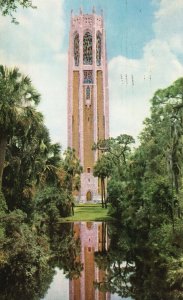 Vintage Postcard 1953 View of Bok Singing Tower Highest Point Florida FL