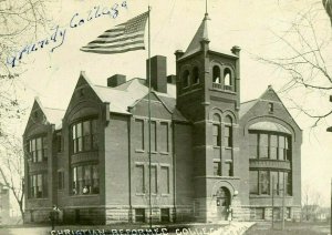 Postcard RPPC View of Reformed Christian College, Grundy Center, IA.       aa2