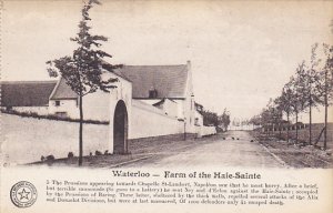 Belgium Waterloo Farm of the Haie-Sainte