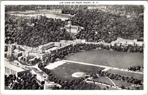 Postcard AERIAL VIEW SCENE West Point New York NY AL0708