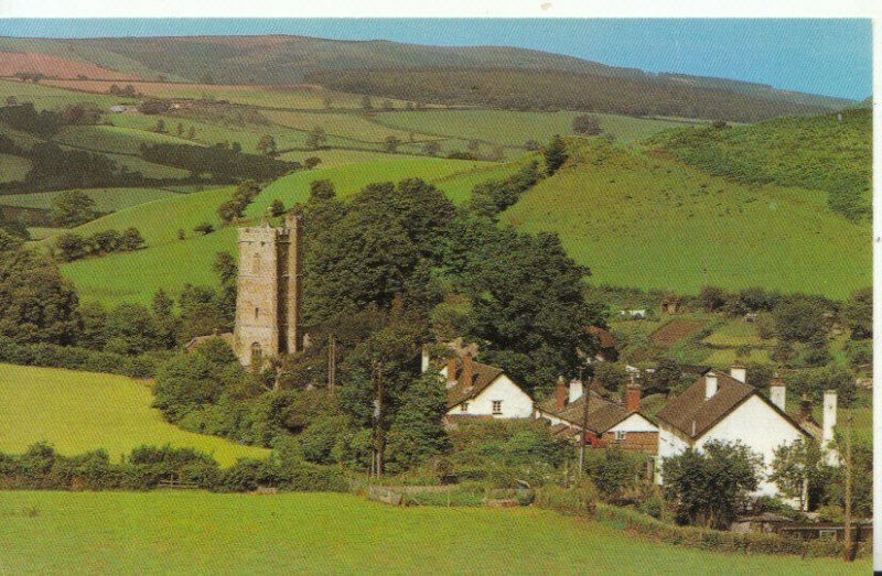 Devon Postcard - View of Luccombe - Ref TZ5924 