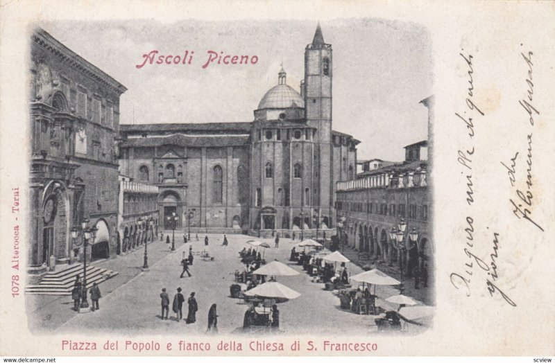 Ascoli Piceno,  Italy, 00-10s , Plaza del Popolo