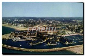 Modern Postcard La Cote Fleurie Deauville Calvados The flowery Beach general ...