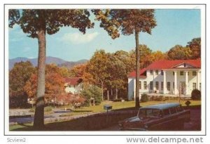 ´57 Chevy Station wagon at College Hall, Blue Ridge Assembly, Black Mountain...