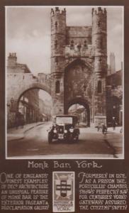 Yorkshire York Monk Pub Bar Prison Pageant History Chamber Real Photo Postcard