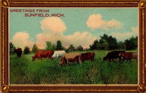 Missouri Greetings From Sunfield Cattle Scene