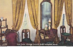 Illinois Springfield Abraham Lincoln's Home Front Parlor 1951 Curteich