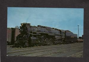 Nickel Plate Railroad Train Locomotive 763 Out of Conneaut Ohio Shops Postcard