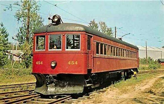 ME, Kennenbunkport, Maine, Seashore Trolley Museum, Car 454, John Stern 51940-C