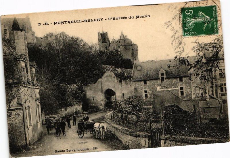 CPA MONTREUIL-BELLAY - L'Entrée du Moulin (207312)