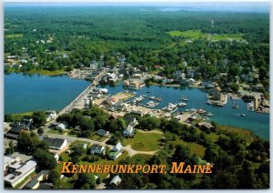 Postcard - Aerial view of Kennebunkport, Maine