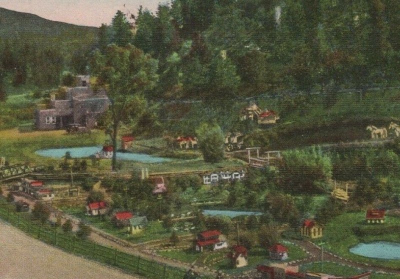 Tinytown Toy Village Turkey Creek Canon Denver Mountain Pk Colorado c1940s E687 